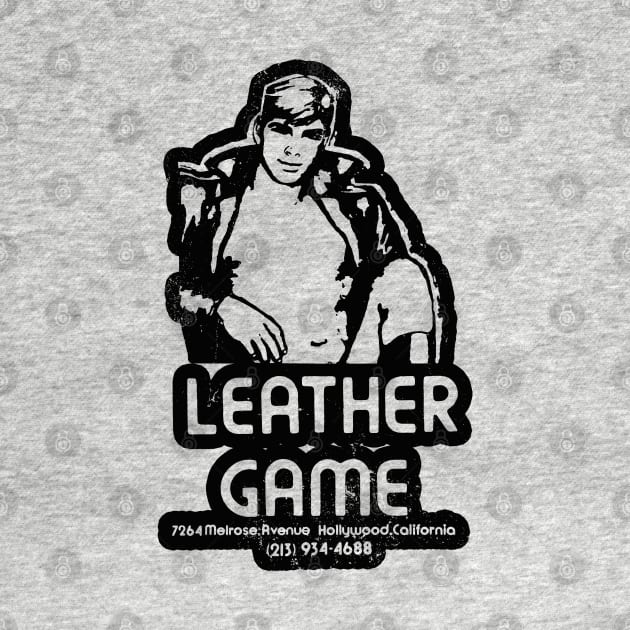 Vintage the Leather Game Gay Bar Los Angeles by StudioPM71